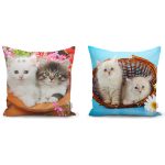 Afrika Kadınlar 2'li Yastık Kırlent Kılıf Seti Realhomes