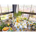 Kaktüs Baskılı Runner & Pofuduk Kombini Realhomes