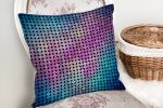 - realhomescomtr-K3610-1 - Realhomes Realhomes Mozaik Desen Dijital Baskılı Modern Yastık Kırlent Kılıfı Realhomes