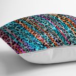 - realhomescomtr-K3628-2 - Realhomes Realhomes Multi Renkler Dijital Baskılı Modern Yastık Kırlent Kılıfı Realhomes