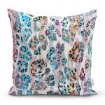 - realhomescomtr-K3629 - Realhomes Realhomes Leopar Motifli Dijital Baskılı Yastık Kırlent Kılıfı Realhomes