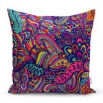 - realhomescomtr-K3649 - Realhomes Realhomes Özel Tasarım Dijtal Baskılı Modern Yastık Kırlent Kılıfı Realhomes