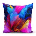 - realhomescomtr-K3655 - Realhomes Realhomes 3 Boyutlu Dijtal Baskılı Modern Yastık Kırlent Kılıfı Realhomes