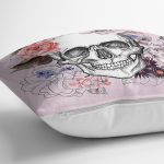 - realhomescomtr-K3672-2 - Realhomes Realhomes Etnik Kurukafa Motifli Dijital Baskılı Modern Yastık Kırlent Kılıfı Realhomes