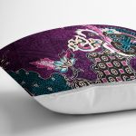 - realhomescomtr-K3679-2 - Realhomes Realhomes Mor zeminli 3D Dijital Baskılı Modern Yastık Kırlent Kılıfı Realhomes