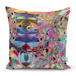 - realhomescomtr-K3692 - Realhomes  Realhomes Multi Renkler Dijital Baskılı Modern Yastık Kırlent Kılıfı Realhomes