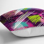 - realhomescomtr-K3707-2 - Realhomes  Realhomes Suluboya Desenli Dijital Baskılı Modern Yastık Kırlent Kılıfı Realhomes