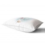 - Dik-4320-1 - Realhomes Beyaz Zeminde Uçan Balon Desenli Dijital Baskılı Çocuk Odası Dikdörtgen Yastık Kılıfı Realhomes