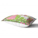 - Dik-4321-1 - Realhomes  Pamuk Prenses Çizgifilm Desenli 3D Çocuk Odası Dikdörtgen Yastık Kılıfı Realhomes