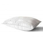 - Dik-4365-1 - Realhomes Gri Zeminde Bulutlar Özel Tasarımlı Çocuk Odası Dikdörtgen Yastık Kılıfı Realhomes