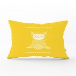 - Dik-4378 - Realhomes I Can Fly Leylek Motifli Bebek Odası Dikdörtgen Yastık Kılıfı Realhomes