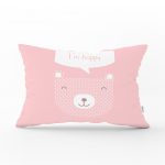 - Dik-4404 - Realhomes RealHomes Özel Tasarımlı Dijital Baskılı Çocuk Odası Dikdörtgen Yastık Kılıfı Realhomes