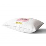 Baby Shower Desenli Dijital Baskılı Bebek Odası Dikdörtgen Yastık Kılıfı Realhomes