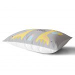 - Dik-4476-1 - Realhomes Balon ve Zürafa Desenli Özel Tasarım Bebek Odası Dikdörtgen Yastık Kılıfı Realhomes