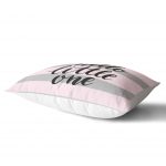 - Dik-4487-1 - Realhomes Gri Zeminde Ayıcık Tasarımlı Bebek Odası Dikdörtgen Yastık Kılıfı Realhomes