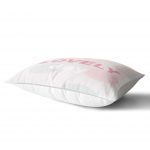 - Dik-4519-1 - Realhomes Gri Renkli Little Love Özel Tasarımlı Bebek Odası Dikdörtgen Yastık Kılıfı Realhomes