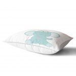 - Dik-4524-1 - Realhomes Gri Zeminli Kuzucuk Desenli Dijital Baskılı Bebek Odası Dikdörtgen Yastık Kılıfı Realhomes