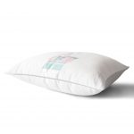 - Dik-4549-1 - Realhomes Pembe Unicorn At Desenli Dijital Baskılı Bebek Odası Dikdörtgen Yastık Kılıfı Realhomes