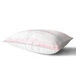 - Dik-4555-1 - Realhomes Gri Zeminli Happy Birthday Unicorn Desenli Bebek Odası Dikdörtgen Yastık Kılıfı Realhomes