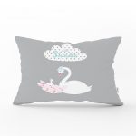 Keep Calm Unicorn Yazılı Özel Tasarım Bebek Odası Dikdörtgen Yastık Kılıfı Realhomes