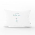 - Dik-4568 - Realhomes Gri Zeminde Sevimli Geyik Tasarımlı Çocuk Odası Dikdörtgen Yastık Kılıfı Realhomes