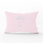 - Dik-4570 - Realhomes Gri Zeminli Kuğu Motifli Çocuk Odası Dikdörtgen Yastık Kılıfı Realhomes