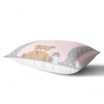 - Dik-4607-1 - Realhomes RealHomes Özel Tasarımlı Dijital Baskılı Çocuk Odası Dikdörtgen Yastık Kırlent Kılıfı Realhomes