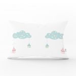 - Dik-4610 - Realhomes RealHomes Özel Tasarımlı Dijital Baskılı Çocuk Odası Dikdörtgen Yastık Kırlent Kılıfı Realhomes