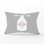 - Dik-4616 - Realhomes RealHomes Özel Tasarımlı Dijital Baskılı Çocuk Odası Dikdörtgen Yastık Kırlent Kılıfı Realhomes