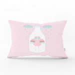 - Dik-4617 - Realhomes RealHomes Özel Tasarımlı Dijital Baskılı Çocuk Odası Dikdörtgen Yastık Kırlent Kılıfı Realhomes