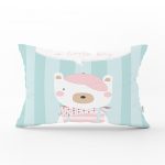 RealHomes Özel Tasarımlı Dijital Baskılı Çocuk Odası Dikdörtgen Yastık Kırlent Kılıfı Realhomes