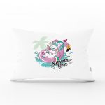 - Dik-4676 - Realhomes RealHomes Özel Tasarımlı Dijital Baskılı Çocuk Odası Dikdörtgen Yastık Kırlent Kılıfı Realhomes