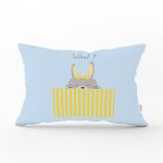 - Dik-4695 - Realhomes RealHomes Özel Tasarımlı Dijital Baskılı Çocuk Odası Dikdörtgen Yastık Kırlent Kılıfı Realhomes