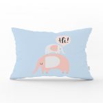 - Dik-4707 - Realhomes RealHomes Özel Tasarımlı Dijital Baskılı Çocuk Odası Dikdörtgen Yastık Kırlent Kılıfı Realhomes