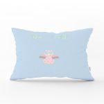 - Dik-4718 - Realhomes RealHomes Özel Tasarımlı Dijital Baskılı Çocuk Odası Dikdörtgen Yastık Kırlent Kılıfı Realhomes