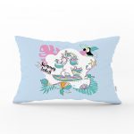 - Dik-4726 - Realhomes RealHomes Özel Tasarımlı Dijital Baskılı Çocuk Odası Dikdörtgen Yastık Kırlent Kılıfı Realhomes