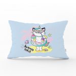 - Dik-4727 - Realhomes RealHomes Özel Tasarımlı Dijital Baskılı Çocuk Odası Dikdörtgen Yastık Kırlent Kılıfı Realhomes