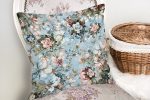 - realhomescomtr-K3731-1 - Realhomes  Realhomes Çiçek motifli Özel Tasarım Dijital Baskılı Modern Yastık Kırlent Kılıfı Realhomes