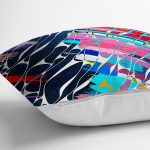 - realhomescomtr-K3737-2 - Realhomes Realhomes Suluboya Desenli Dijital Baskılı Modern Yastık Kırlent Kılıfı Realhomes