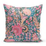 - realhomescomtr-K3753 - Realhomes Realhomes Etnik Motifli Dijital Baskılı Modern Yastık Kırlent Kılıfı Realhomes