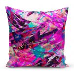 Realhomes Özel Tasarım Dijtal Baskılı Modern Yastık Kırlent Kılıfı Realhomes