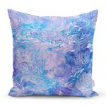 - realhomescomtr-K3765 - Realhomes Realhomes Ebru Motifli Dijital Baskılı Modern Yastık Kırlent Kılıfı Realhomes