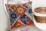 - realhomescomtr-K3769-1 - Realhomes  Realhomes Etnik Motifli Dijital Baskılı Modern Yastık Kırlent Kılıfı Realhomes