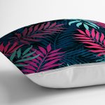 - realhomescomtr-K3812-2 - Realhomes Realhomes Renkli yapraklar Dijital Baskılı Modern Yastık Kırlent Kılıfı Realhomes