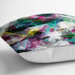 - realhomescomtr-K3820-2 - Realhomes  Realhomes Renkli Mozaik Motifli  Dijital Baskılı Modern Yastık Kırlent Kılıfı Realhomes