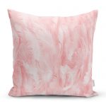 - realhomescomtr-K3822 - Realhomes Realhomes Pudra Zeminli Dijital Baskılı Modern Yastık Kırlent Kılıfı Realhomes