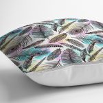 - realhomescomtr-K3827-2 - Realhomes Realhomes Renkli Tüyler Dijtal Baskılı Modern Yastık Kırlent Kılıfı Realhomes