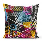 - realhomescomtr-K3837 - Realhomes Realhomes Özel Tasarım Dijital Baskılı Modern Yastık Kırlent Kılıfı Realhomes