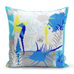 - realhomescomtr-K3843 - Realhomes Realhomes Summer Özel Seri Dijital Baskılı Modern Yastık Kırlent Kılıfı Realhomes