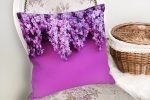 - realhomescomtr-K3848-1 - Realhomes Realhomes Mor Çiçek Motifli Dijital Baskılı Modern Yastık Kırlent Kılıfı Realhomes